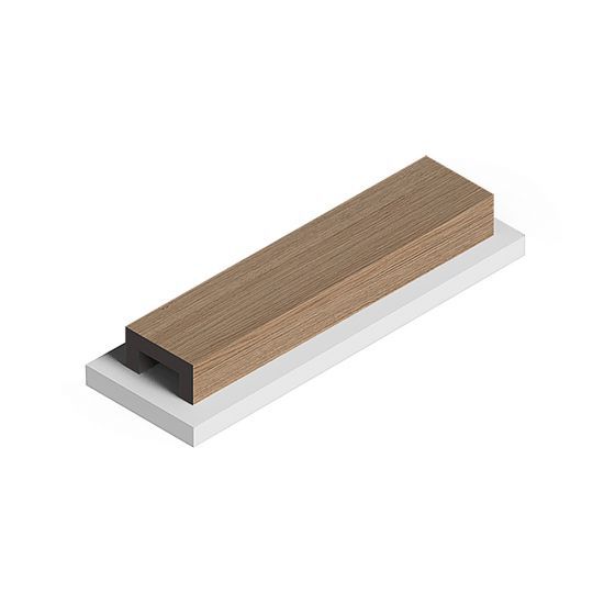 Декоративная рейка HiWood LB40 BR417
