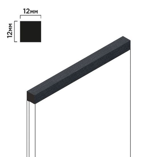 Финишный молдинг D12V1 BK114